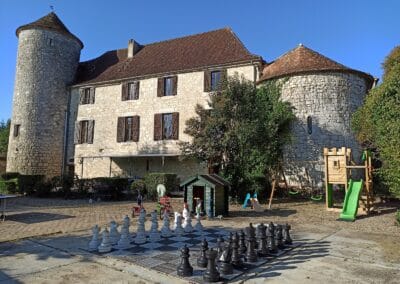 Chateau de Sadillac play corner